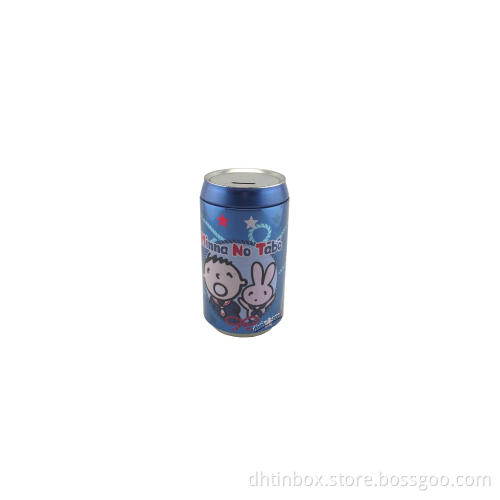 Cola tin, saving tin, compressed T-shirt tin
